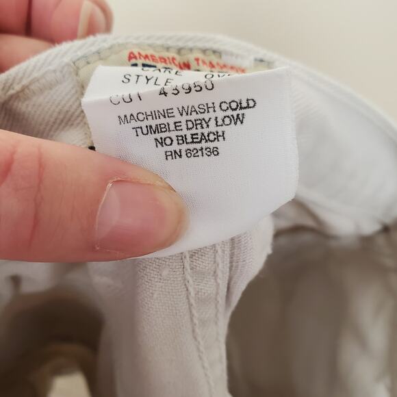 Vintage 80s 90s Guess Cream Beige High Rise Mom Jean Shorts Womens 24" - Picture 8 of 8